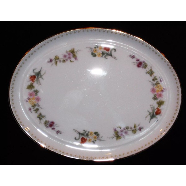 Wedgwood DISCONTINUED WEGWOOD MIRABELLE MINI / MINIATURE OVAL TRAY FOR