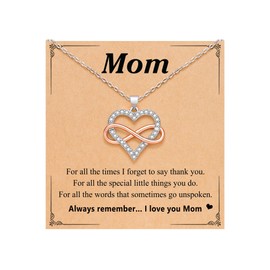 DJWJFJEN Mothers Day Gifts for Mom from Daughter/Son, Mom Birthday Valentines Day Christmas Presents for Mom Mother Mama Necklace Jewelry