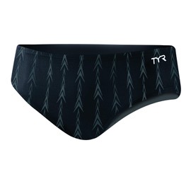 TYR Men's Fusion 2 Racer Swim Suit (Black, 30 -Inch)