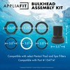 Bulkhead Replacement Kit Compatible with Pentair 154714 Triton II Pool