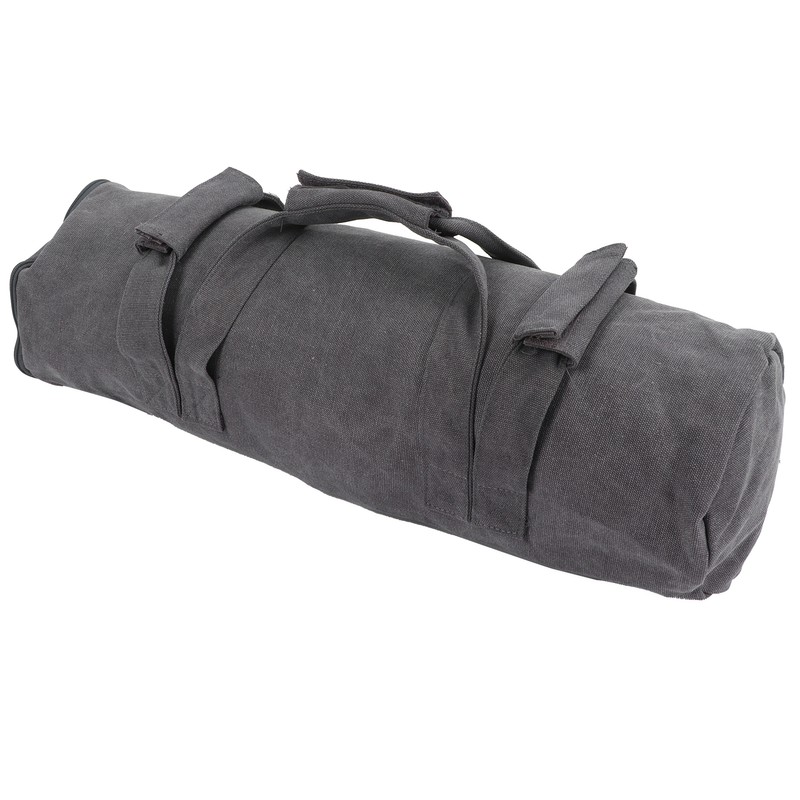 Adjustable Fitness Sandbags Canvas WeightBearing Training Bag for Garden Training(Gray