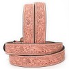 American Darling Beautifully Hand Tooled Peach Genuine American Leather Belt