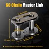 CQSPMOTO 5pcs #60 Roller Chain Connecting Links Master Connector Link