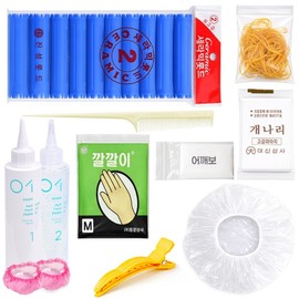 Orive Bangs Perm Self Perm Set Rod No. 2, 1 set, mixed / 오라이브 앞머리펌 셀프 파마 세트 롯드 2호, 1세트, 혼합