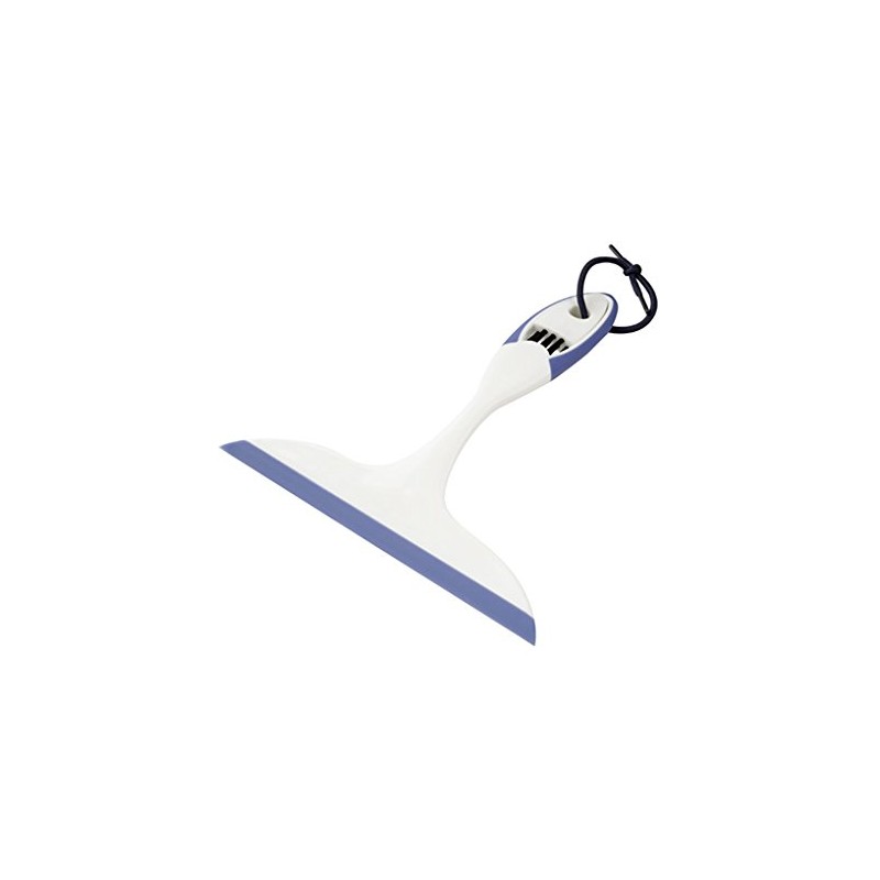 Fackelmann Tecno Raschietto Pulisci Piastrelle, Plastica, Bianco/Blu