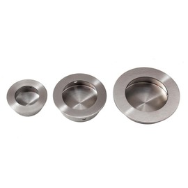 Onpira 30 mm stainless steel recessed handle, shell handle, furniture handle, handle shell for drawers, doors