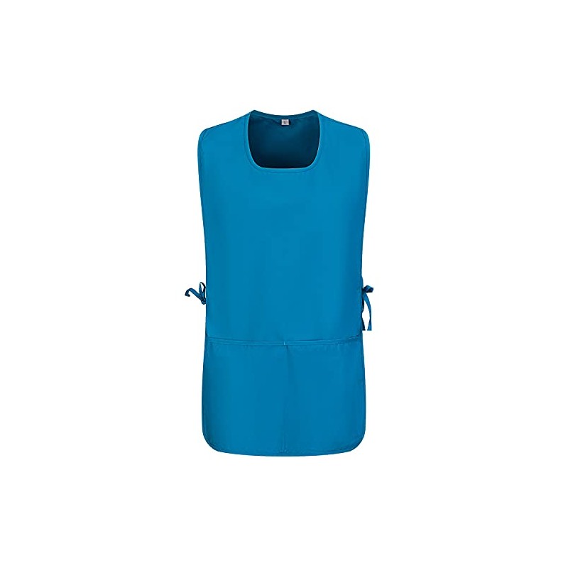 MISEMIYA KX-3301 Unisex Apron Cleaning Sanitary, Turquoise 68