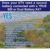 TrueAm UTV-SBI-18 UTV Dual Battery Isolator Honda Pioneer 1000 700