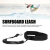 Surfboard Leash PVC Coiled Stand Up Paddle Board Waist Strap