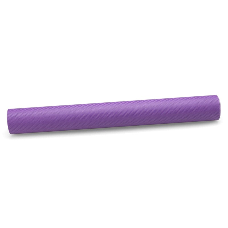 LZLRUN 3D Carbon Fiber Vinyl Wrap Roll with Air Release