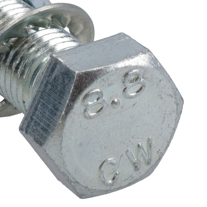 AB Tools PAIR Tow Bar/Tow Ball Bolts 45mm Long with