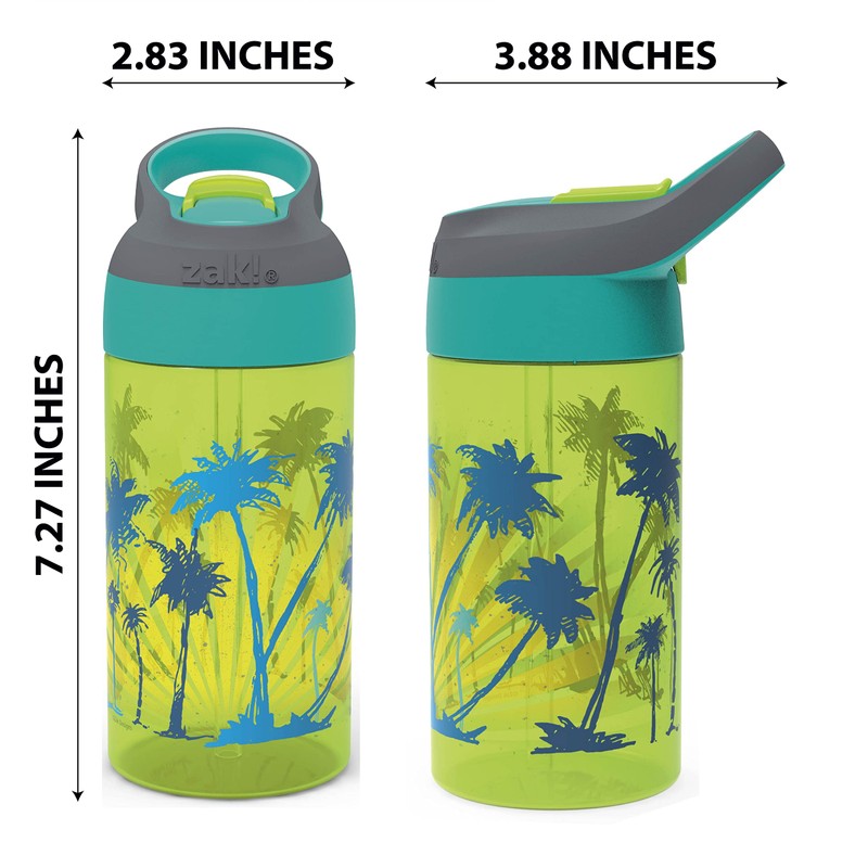 Zak Designs Riverside Beach Life - Botella de Agua para