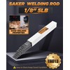 Saker E6013 Welding Rod 1/8'' 5LB Carbon Steel Stick Welding