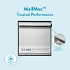 Architectural Mailboxes MailMax™ Heavy Duty, Modern Steel Metal Post Mounted