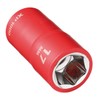Draper XP1000 17841 VDE Socket, 1/2" Sq. Dr., 17mm