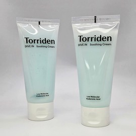 Torridon Toriden Soothing Cream Tube Type Dive-in Low Molecular Hyaluronic Acid 100ml+100ml / 토리든 수딩 크림 튜브형 다이브인 저분자 히알루론산 100ml+100ml