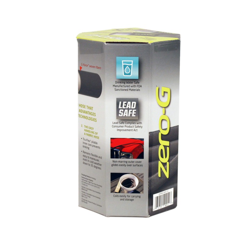 zero-G 25' Lightweight, Ultra Flexible, Durable, Kink-Free Garden Hose, 5/8-Inch