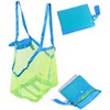 Bolso de playa y bolso de mano de malla Cheelom