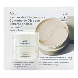 Abib Parches de Colágeno para Contorno de Ojos. 60 Pares (120 Parches)