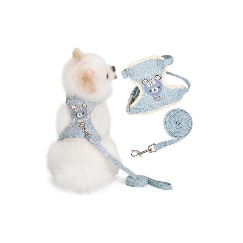 Pechera Arnés para Perros y Gatos, Pequeños y Medianos, con