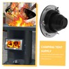 Sosoport Hot Tent Stove Jack Scald Fireproof Chimney Protector for