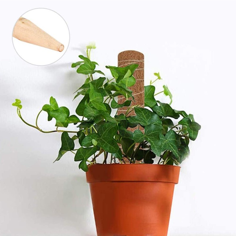 3Pcs 450mm Coir Totem Pole Moss Stick Fibre Plant Climbing
