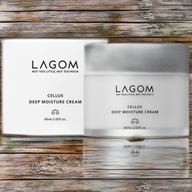 Lagom Skin Softening Skin Moisture Cellus Deep Moisture Cream 1 x 60ml / 라곰 피부유연 피부수분 셀러스 딥 모이스쳐 크림 1개 60ml