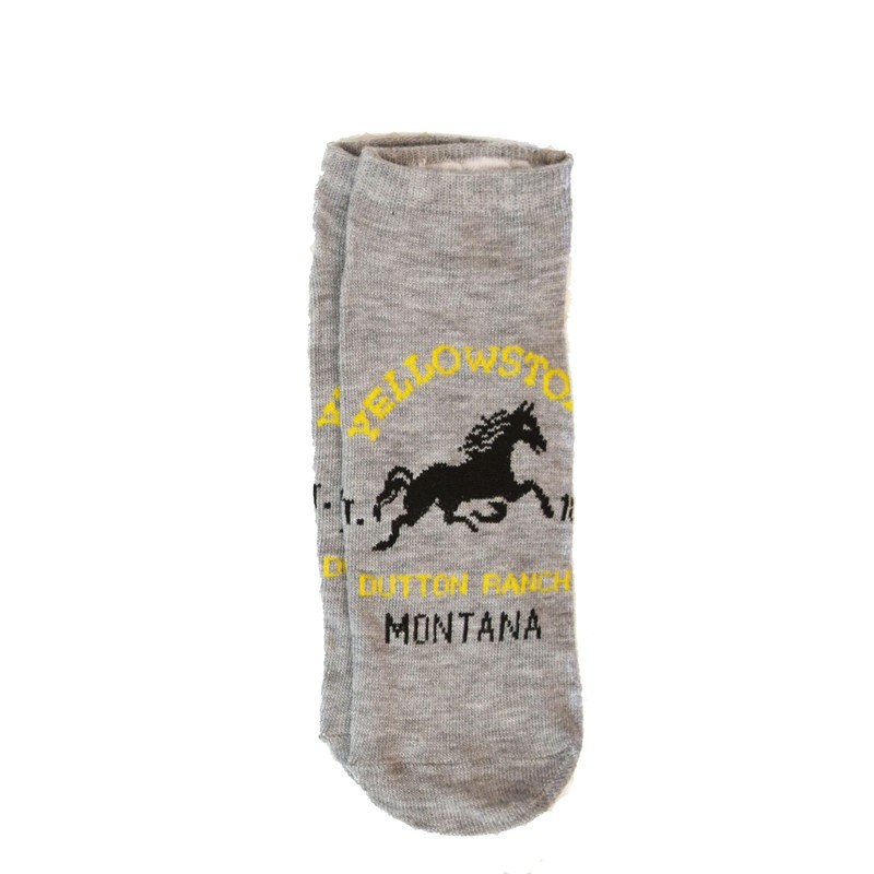 Yellowstone Dutton Ranch 5 Pack Ankle Socks