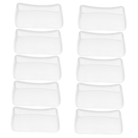 Ciieeo 10pcs Replaceable PVC Glass Pliers Tips Rubber Covers for Stained Glass Pliers Protects From Scratches for Home Decor and Construction Use