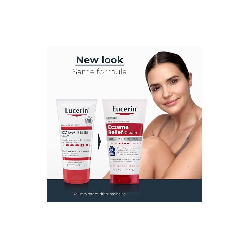 Eucerin Eczema Relief, Body Creme, 5 Ounce