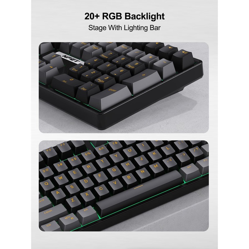 NPET Gaming Keyboard (Mechanical 108 Keys)