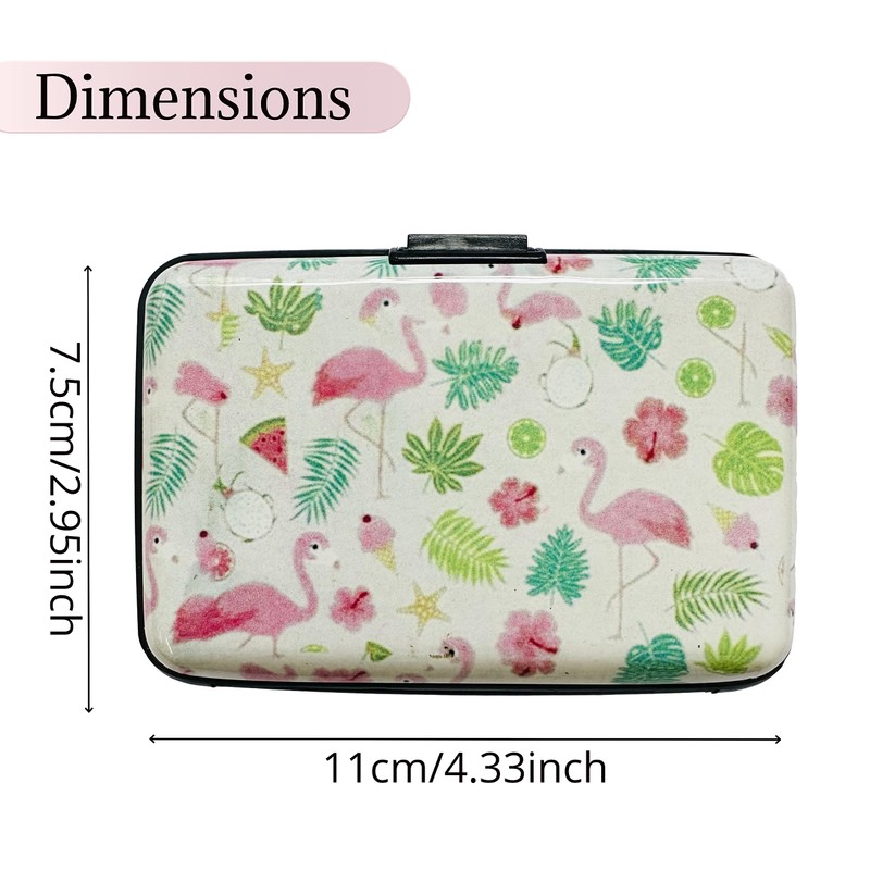 Lizzy Aluminium Credit Card Holder Security Wallet Business Case Protector