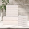 Superior Roma Cotton 12 Piece Assorted Towel Set, Highly Absorbent,