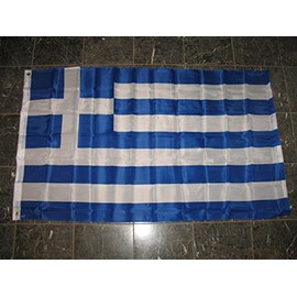 3x5 Greece Greek Super-Poly Flag 3'x5' House Banner Fade resistant