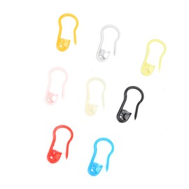 TOPINCN Marcadores de Tejer Marcador Hebilla A Prueba de Aguja Pin de Herramienta 1000 Piezas Clips Pequeños Pin de Calabaza de Plástico Crochet Petite Miniatura Tejer Nociones de