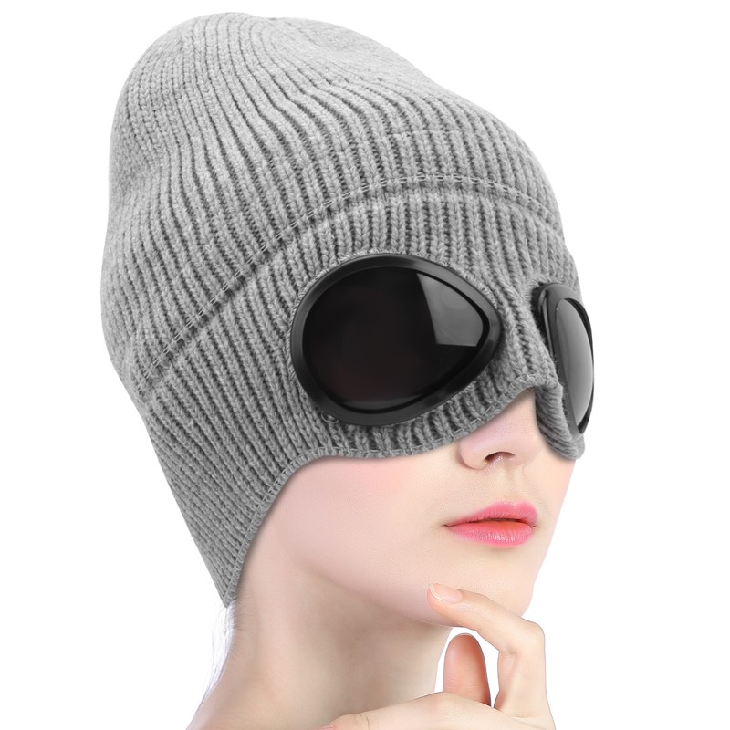 Fashionable Hat Goggles Thermal Warm Autumn Winter Cold Protector Sports