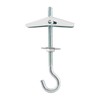 QWORK Ceiling Hooks, 12 Packs 3-9/16" Spring Toggle Wing Bolts