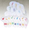 Golf Iron Cover Leather Golf Iron Head Covers Headcover Colorful