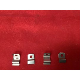 OVAL 1948-1952 FORD TRUCK 12 PIECE DOOR WEATHERSTRIP RETAINING CLIP KIT - LH & RH