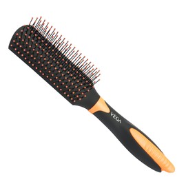 Vega Flat Brush with Clip Suitable For Short To Medium Hair Length ( E20-FB )