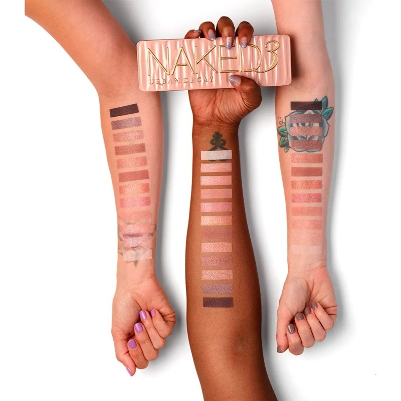 Urban Decay Paleta De Sombras Naked 3 Con 12 Tonos