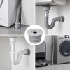 2 Pack Washer Drain Hose Seal, Silicone Seal Plug Drain