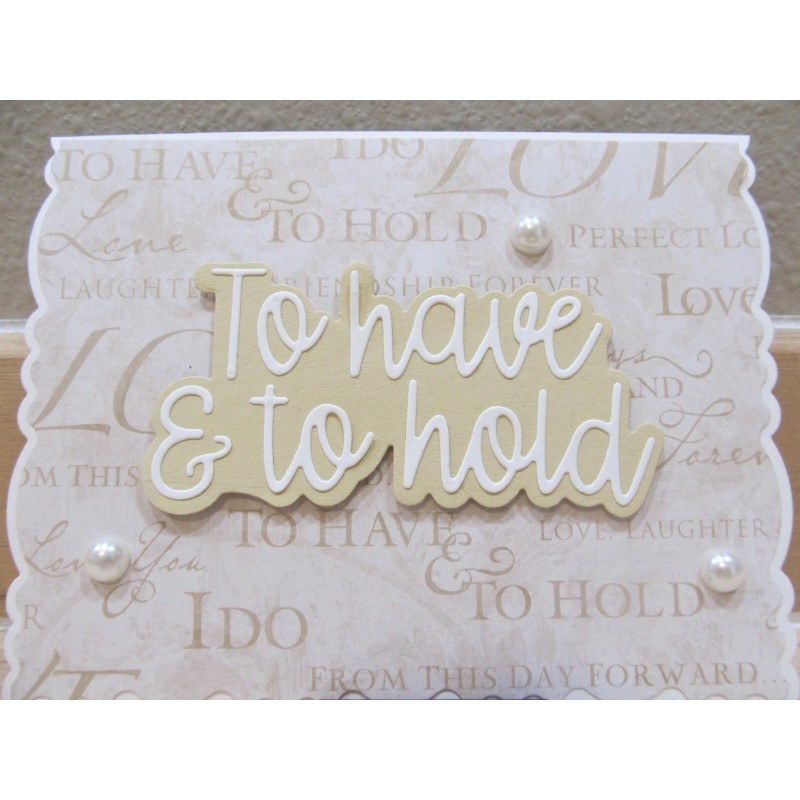 Homemade Handmade Wedding Card