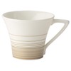 Narumi 52146-2794 Cup Saucer, Gold Swirl Band, Gold, 4.3 fl