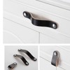 Lumanie 6 Drawer Handles Handmade Leather Cabinet Knobs Adjustable Kitchen