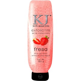 Exfoliante Facial Y Corporal En Gel Con Extracto Natural Kejel Jabibe (Fresa)