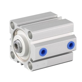 Pangocho-Air Cylinder SDA32 SDA40 Air Cylinder SDA Series Pneumatic Compact Airtac Type Bore 32 40 50 63mm Stroke 5 10 15 20 25 30 35 40 45 50mm (Color : Stroke 40mm, Size : Bore 50mm)