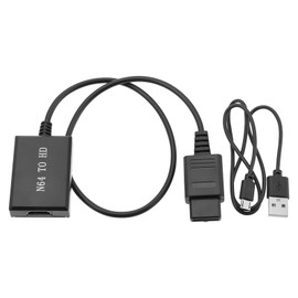 LT Easiyl N64 HDMI Adapter Cable Converter Compatible with N64 SNES Game Cube Gaming Accessory