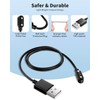 YANMONGI Smart Watch Charger for TORJALPH 3.3Ft/100cm 2 Pin USB