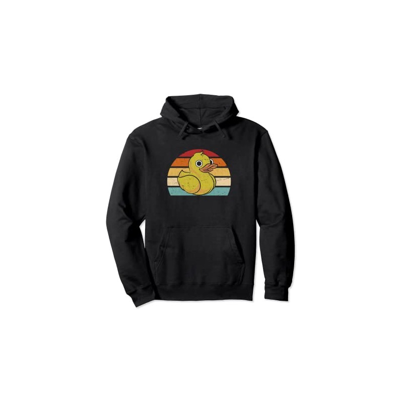 Retro Rubber Duck Pullover Hoodie